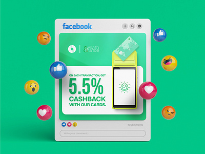 Social Media Post Design for Cashback Promotion | Attractive money saving tips