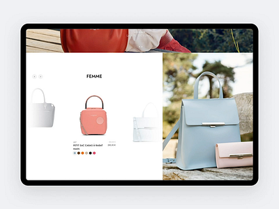 Lancaster Paris Carrousel agence animation bag carrousel design dnd drag and drop ecommerce fade lancaster magento paris principle redesign responsive shop website