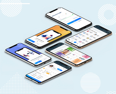 Book Appointment for Multi services app branding flat illustration typography ui ux