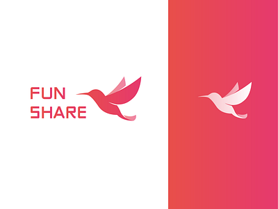 funshare logo 2 design icon illustration web 商标 设计