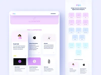 Product Design Resources 1.5 blog design design resource desktop digital free freebies inspiration interface product product designer purple redesign resources responsive side project tools ui webdesign website