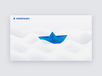 Netstream TV App animation gradients illustraion illustration motion simple tv tv app tvos ui