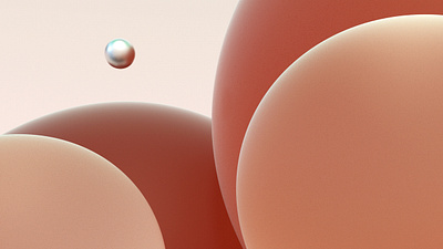 Spheres 3d 3d art 3d artist brand design branding color colors concept identity illustration render