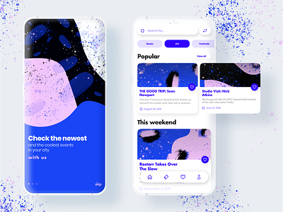 Mobile app ui app app design apple application clean design dribbble event event app events minimal new studio suprematism ui ux ux design uxui web