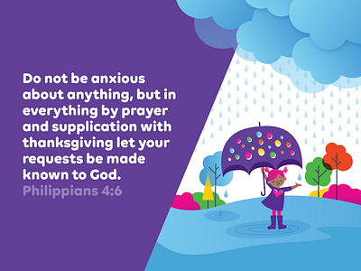 Preschool Memory Verse • June bible verse kids preschool umbrella