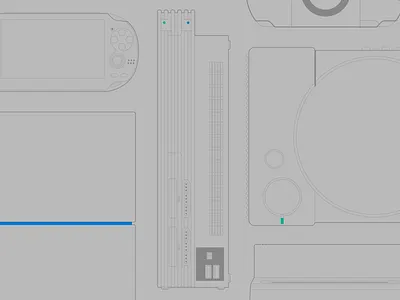 #25YearsOfPlay Wallpaper games illustration playstation vector video games wallpaper