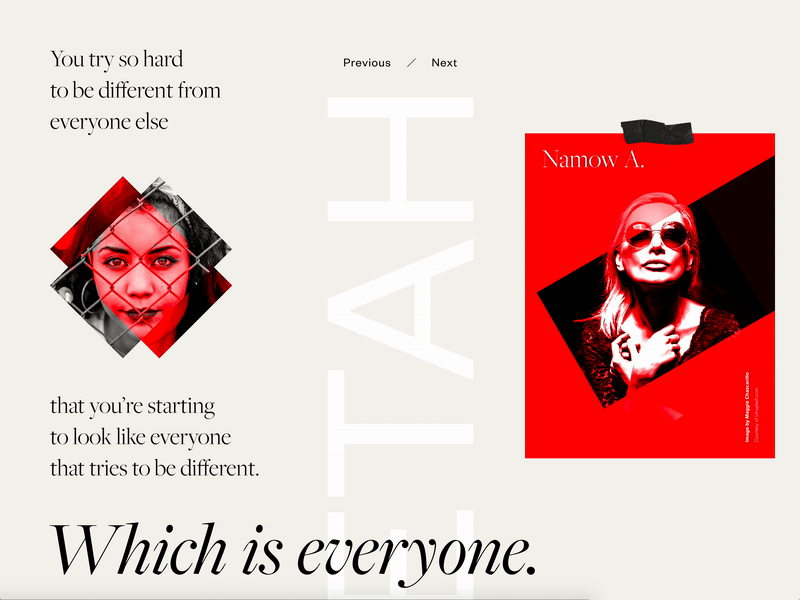 You try so hard... adobe blend modes motion graphic typhography ui ux xd