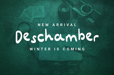 Deschamber app branding design display fonts logo type typeface typography ui ux