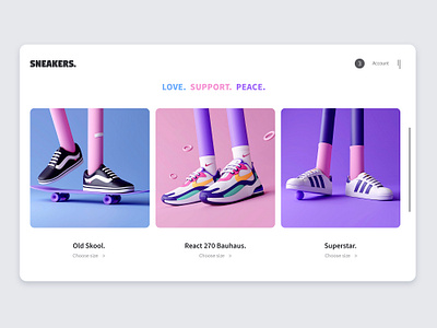 3D — Design Shoes for Commercial Characters app blender blender3d c4d character design illustration interface minimalism ui ux web