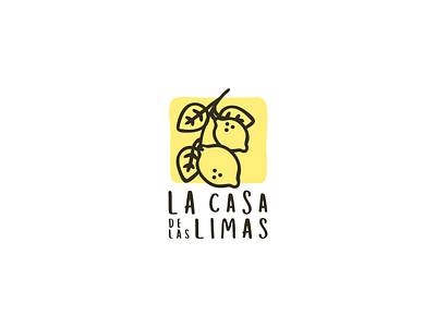 Casa de las limas - Restaurant Logo brand branding brandmark food logo logos restaraunt