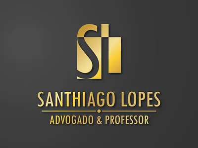 SANTHIAGO LOPES ADVOGADO E PROFESSOR in colors branding design graphic design graphic design logo graphicdesign logo logo design logodesign logotype
