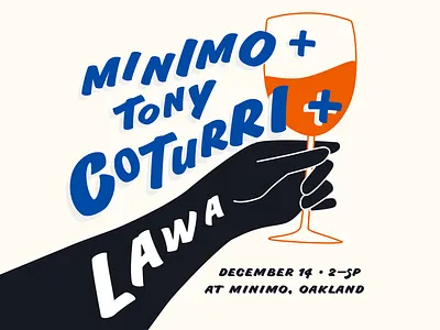 Pop Up Shop event graphic promotion typography wine wine glass