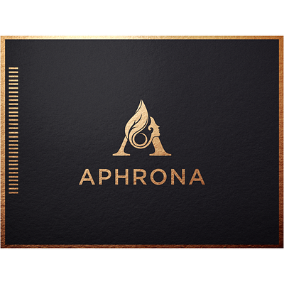 APHRONA brand creative design flat graphic design logo logo designer minimal minimalist modern