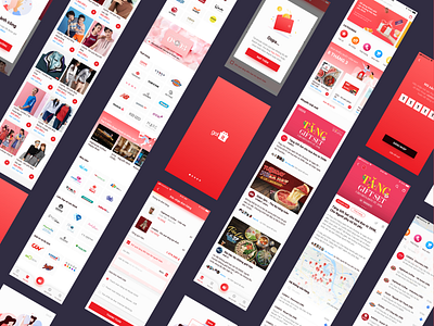 eGift App app design ui