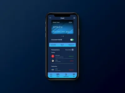 Mobile banking app app banking finance interaction interface ui ux