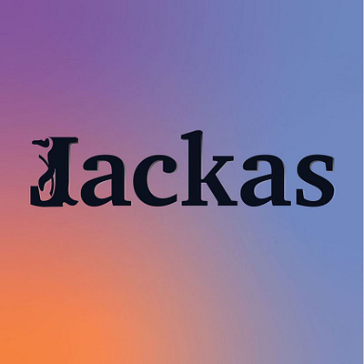 jackas logo brand branding graphic identity illustration jackass lettering logo logodesign penguin logo vector wordmark