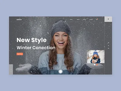 Winter eCommerce ecommerce ecommerce website design shop