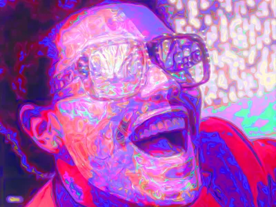 The Weeknd - Heartless - Trippy Visuals abstract colorful cover art drug glitch gradient heartless iridescent klarens neon neons psychedelic the weeknd trippy vaporwave vivid xo xoxo