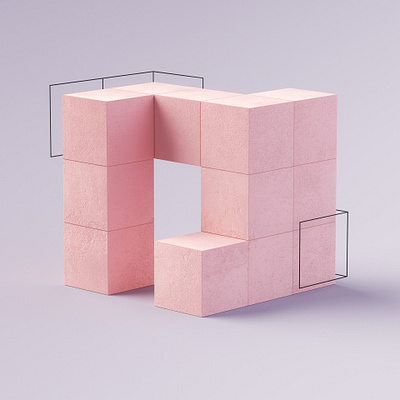 CUBIC 3d abstract animation c4d c4dfordesigners cube design illustraion minimalism motion motiondesign motiongraphics octane render uxui