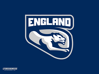Lioness animal custom custom type england female golf lion lioness logo mascot sport sports sports branding sports indentity sports logo sports logos type