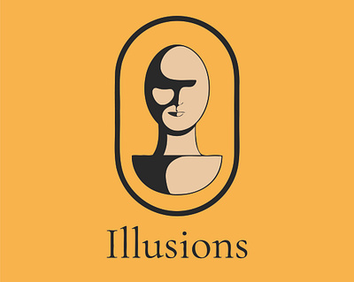 Illusions brand classiclogo classy design graphic graphicdesigner identity illusions illustration logo logodesign shadowlogo statuelogo vector