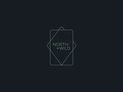 North + Wild Logo badge logo branding canada luxury logo minimal logo store design store logo