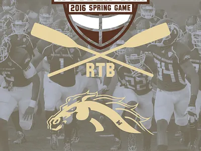 wooden oar pass design logo sports sports design vector