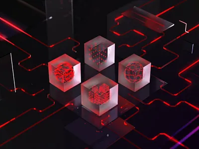 Glass cube transition 3d aep animation art artist branding branding design c4d cg cgi cube cubes finance home illustration motion product transition ux website