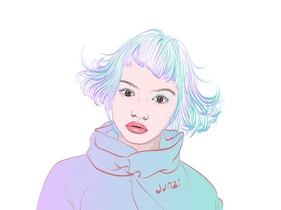 06 design illustration logo 人物 创意 原创 手绘 插图 插画 插画设计