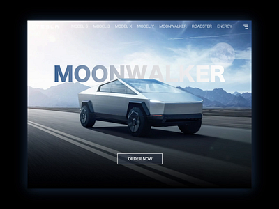 Cybertruck animation car cybertruck design illustration pagescrolling pagescrollinganimation scrollinganimation tesla ui ui design ux vector website website concept website design