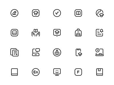 Myicons✨ — School, Learning vector line icons pack design system figma figma icons flat icons icon design icon pack icons icons design icons pack interface icons line icons sketch icons ui ui design ui designer ui icons ui kit ui pack web design web designer