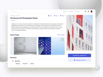 Landlord Page - Popup Shops Platform animation brand clean design free freebie landlord layout market minimal modern platform rent rental responsive shop ui ux web website