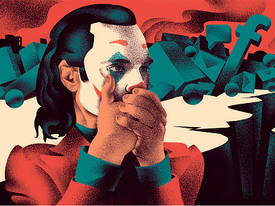 Editorial illustration for GQ gq illustration joker magazine socialmedia