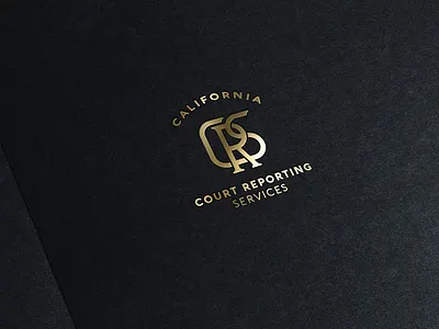 CRS Logo abbreviation crs legal logo design logomark