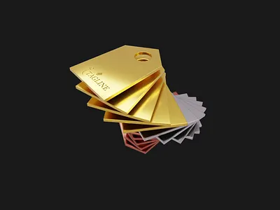 Tagline awards 2019 prizes set animation award awards gold spiral tagline tags