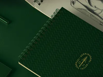 Herringbone-Branding agent brand design clothing branding clothing store food identity logo tailor logo