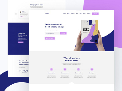 eBook ebook ebook home page ebook landing page ebook template design ebook website ekko landing page multipurpose startup webdesign website website design wordpress wordpress theme