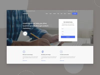 Marketing Landing consulting website digital marketing digital marketing agency landing page leadengine marketing marketing agency marketing company marketing page marketing site marketing web design marketing website multipurpose startup theme webdesign website website design wordpress