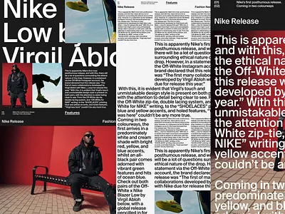 Layouts clean design layout minimal type typo typography website