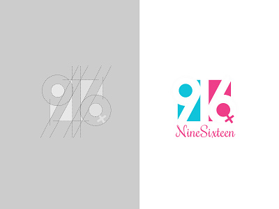 Nine Sixteen Gridview 2d branding design graphic design grid grid logo guide identity illustration logo logodesign logotype mark typography vector