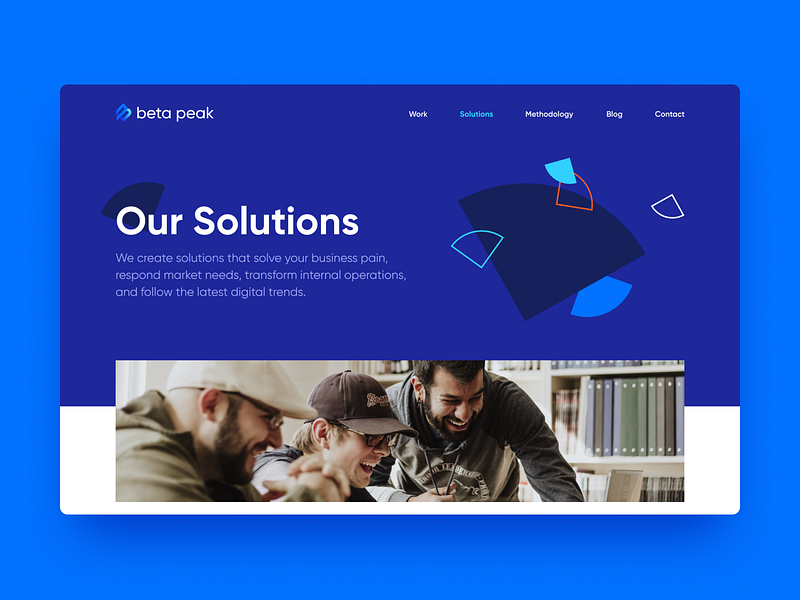 Beta Peak Website 1 animation animation design branding design homepage interface landing motion motion design shapes ui user experience user interface ux vector web web design web design studio webdesign website