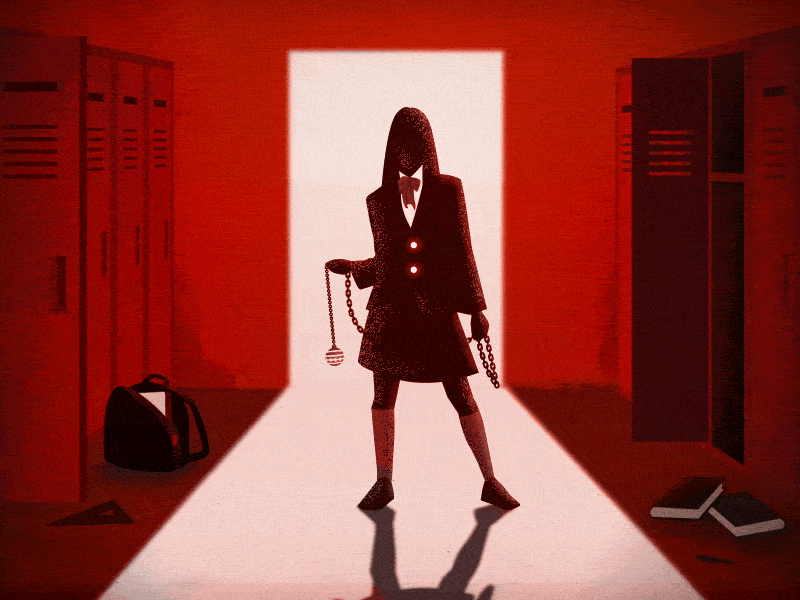 Gogo Yubari (Kill Bill) - Animación 2D after effects animación animatedgif animation character animation gif animation gogo yubari kill bill loop loop animation tarantino