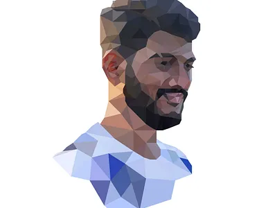 Low poly portrait creativity design illustration lowpoly lowpolyart lowpolygon portrait