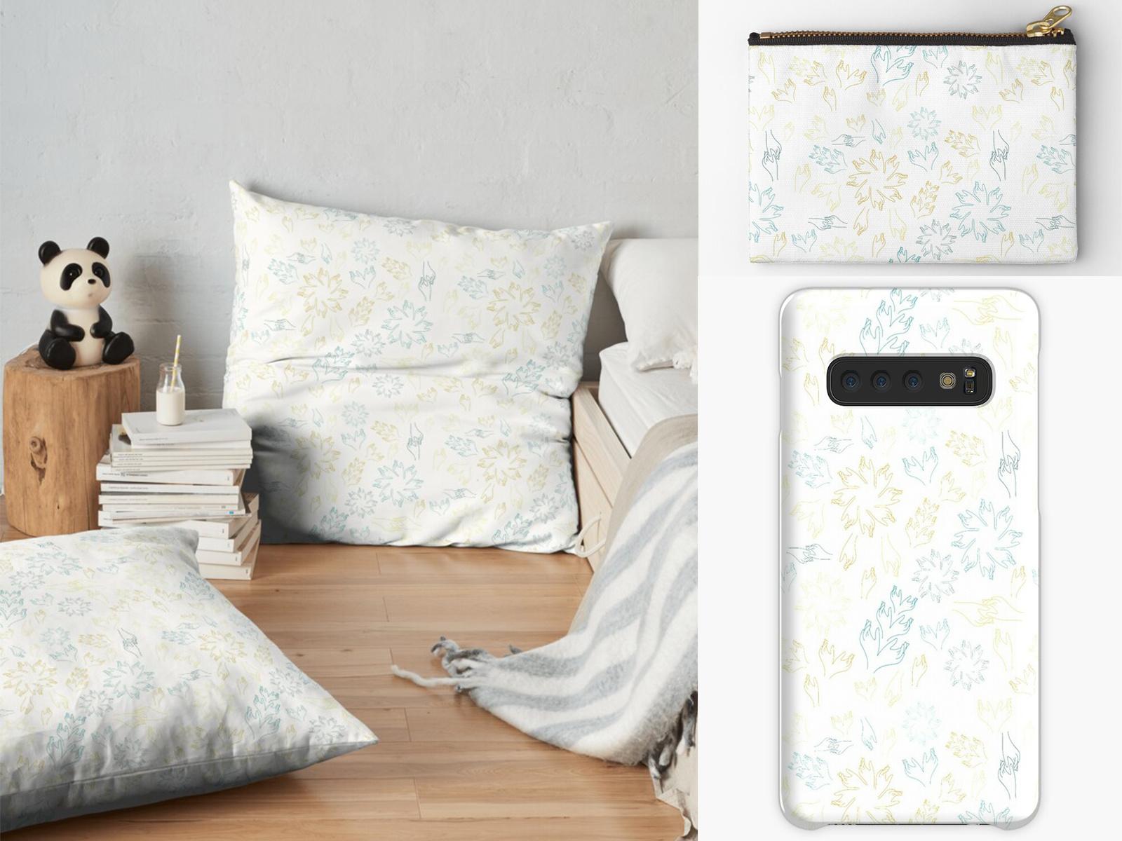 Example of Soul touching hands.