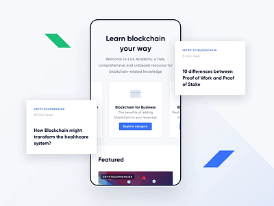 Lisk Academy #2 blockchain cryptocurrency mobile ui ux