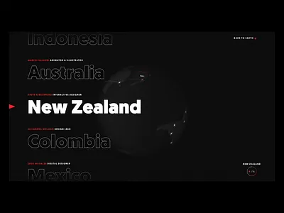 🌍 3D Menu 3d article car esperanto interview menu transition webgl