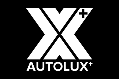 Autolux+ branding design illustration logo