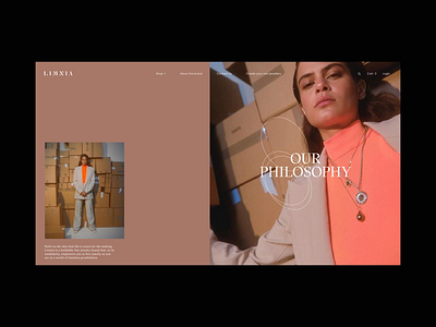 Limnia Fine Jewelry SOTD on AWWWARDS animation ecommerce eshop promo typography ui ux video web website