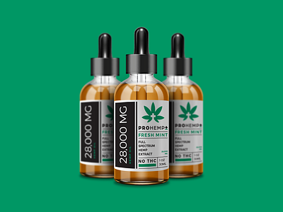 Label Design brand design branding graphic artist graphic design hemp hemp oil package design packaging product design tincture vector