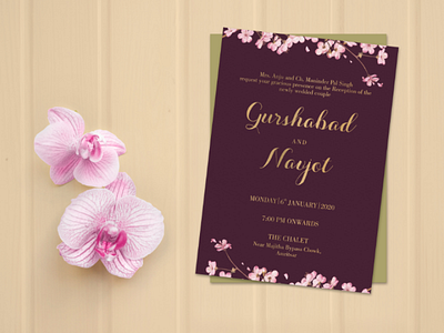 Wedding Invitation card